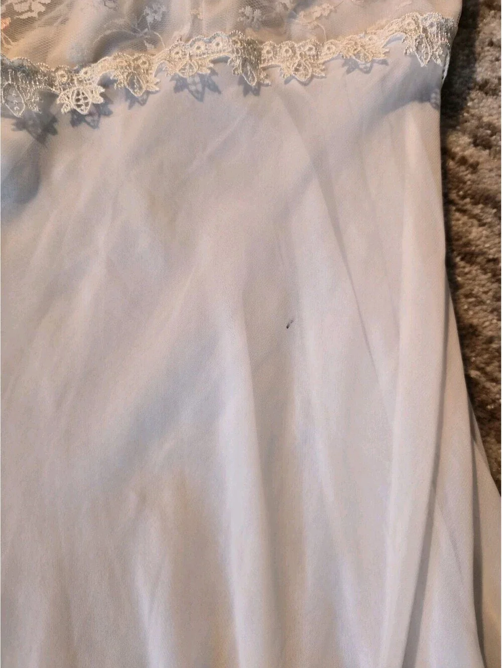 Vintage Sears Womens Nightgown Flowers Size Large